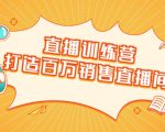直播训练营：打造百万销售直播间 教会你如何直播带货，抓住直播大风口